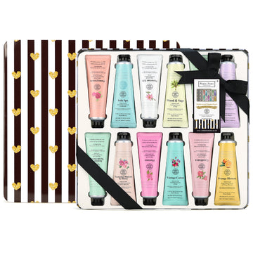 Winter In Venice simple Striped Hand Butter Tubes Tin Set